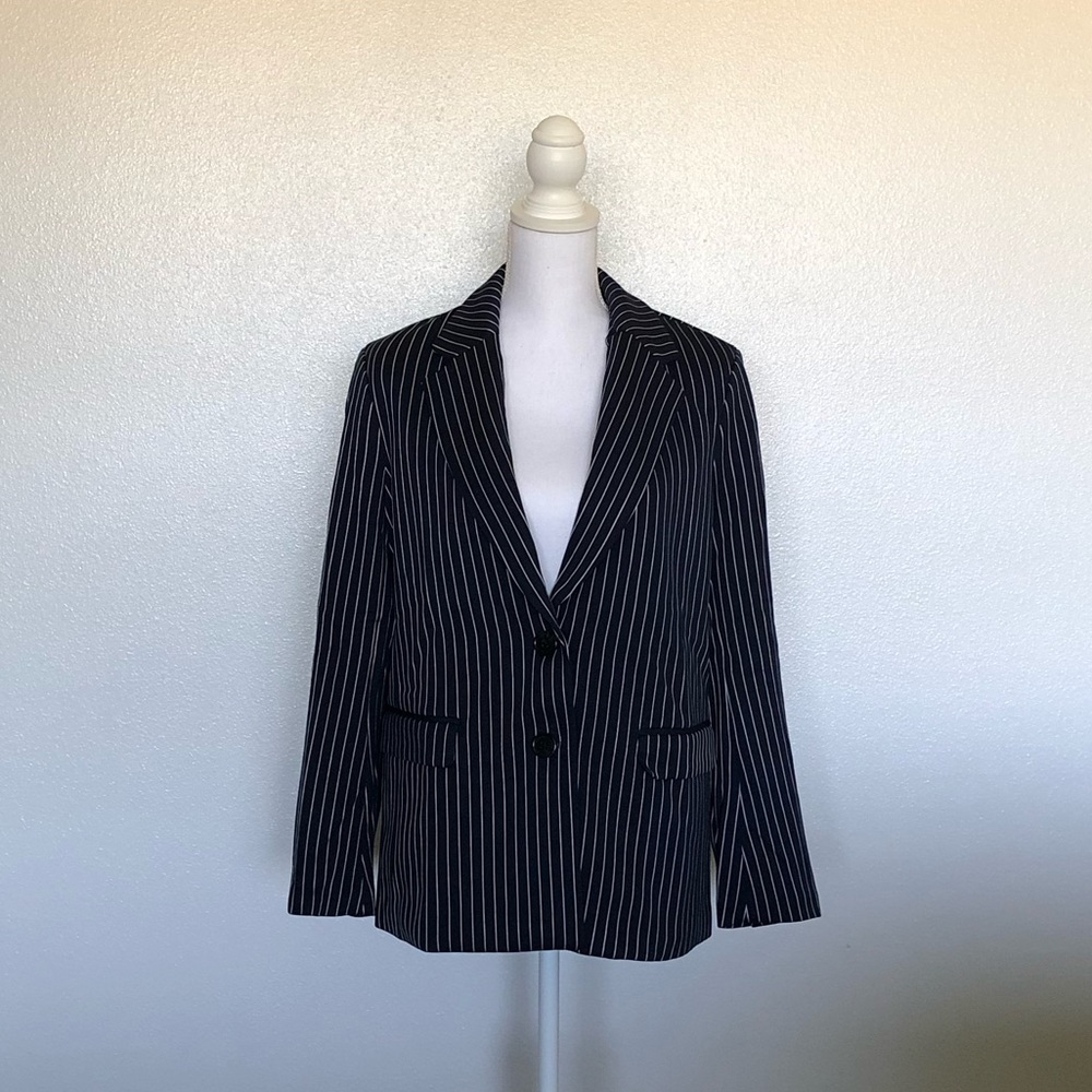 Leze the Label Sierra Boyfriend Pinstripe Blazer